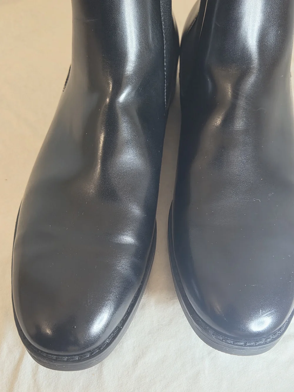 Alfani Luka Black Leather Chukka Boots